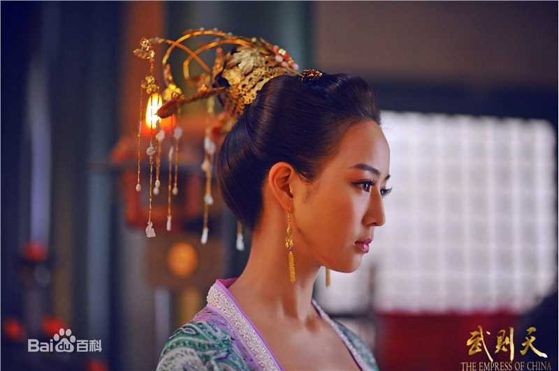 张钧甯(Ning Chang)在《武媚娘传奇》饰演徐慧中的