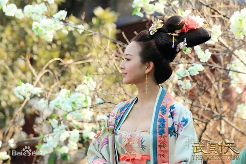 张钧甯(Ning Chang)在《武媚娘传奇》饰演徐慧中的