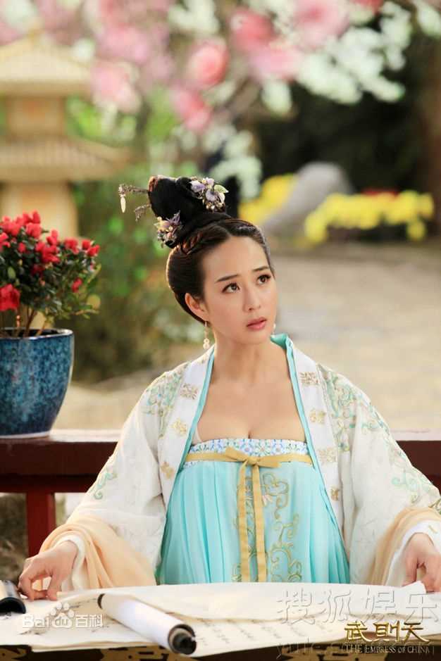 张钧甯(Ning Chang)在《武媚娘传奇》饰演徐慧中的