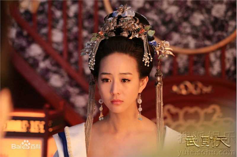 张钧甯(Ning Chang)在《武媚娘传奇》饰演徐慧中的