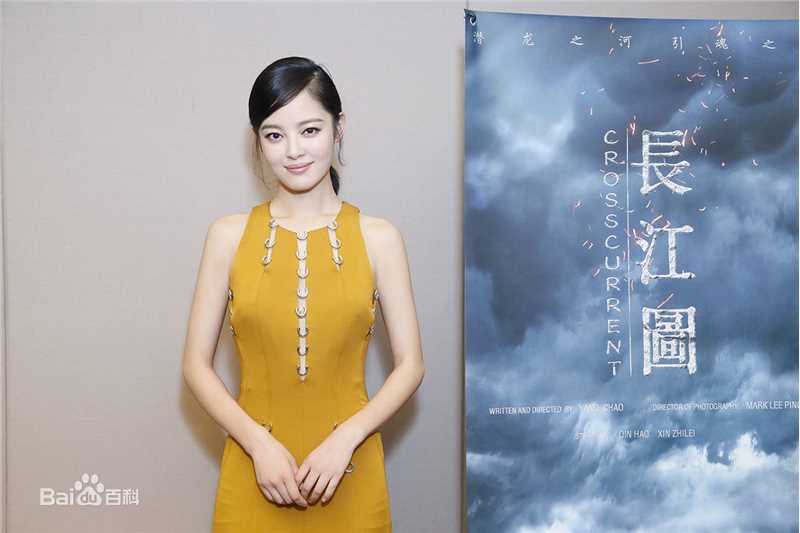 精选辛芷蕾(Xin Zhilei)在上海电影节《长江图》定档发布会中的图册