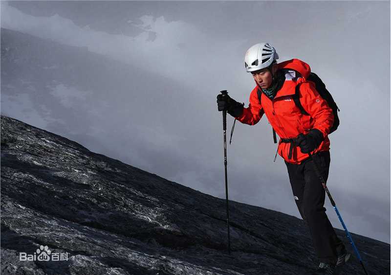窦骁(Shawn Dou)攀登哈巴雪山图片图册