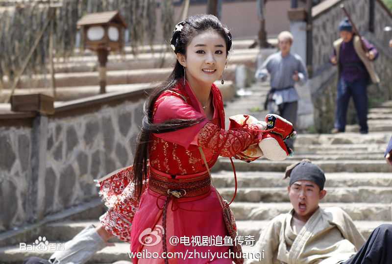 最新赵丽颖(Zhao Liying)在《追鱼传奇》红绫中的图集