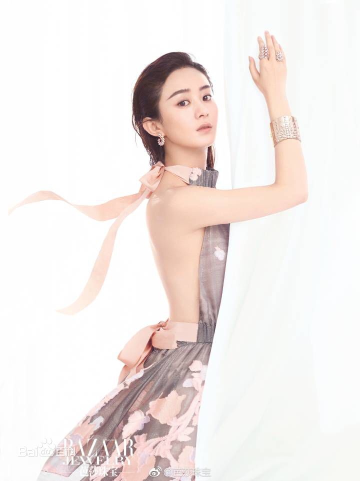 赵丽颖(Zhao Liying)芭莎珠宝性感图片图集
