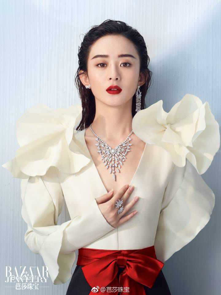 赵丽颖(Zhao Liying)芭莎珠宝性感图片图集