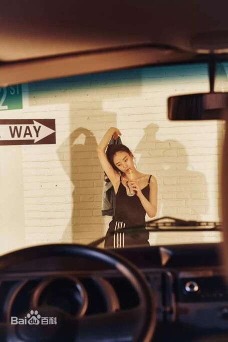 李梦(vivien)伊周、座驾素颜照壁纸