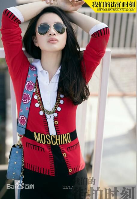 李梦(vivien)街拍素颜照相册