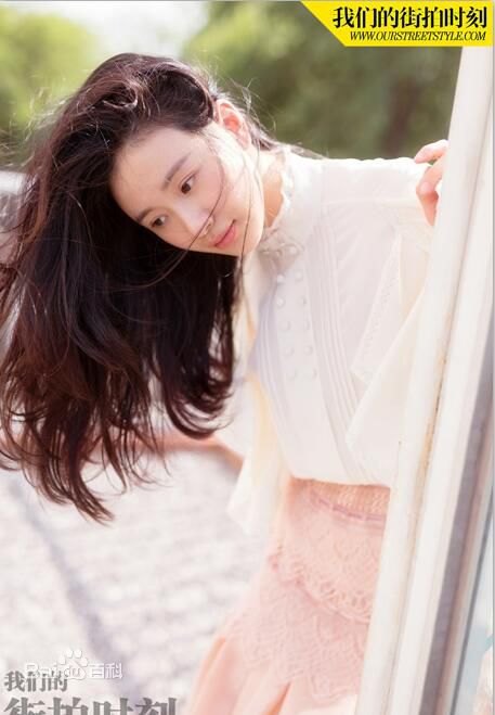 李梦(vivien)街拍素颜照相册