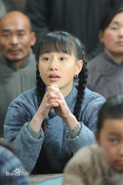 李梦(vivien)白鹿原素颜照壁纸