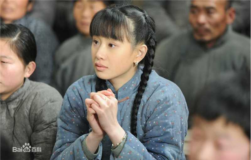 李梦(vivien)白鹿原素颜照壁纸