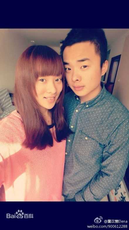 童苡萱(Elena)Q版和家人生活照