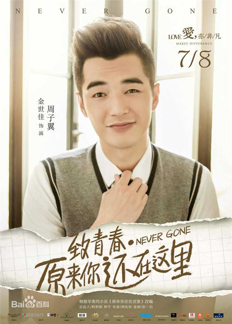 高清金世佳在《原来你还在这里》饰周子翼中的图集