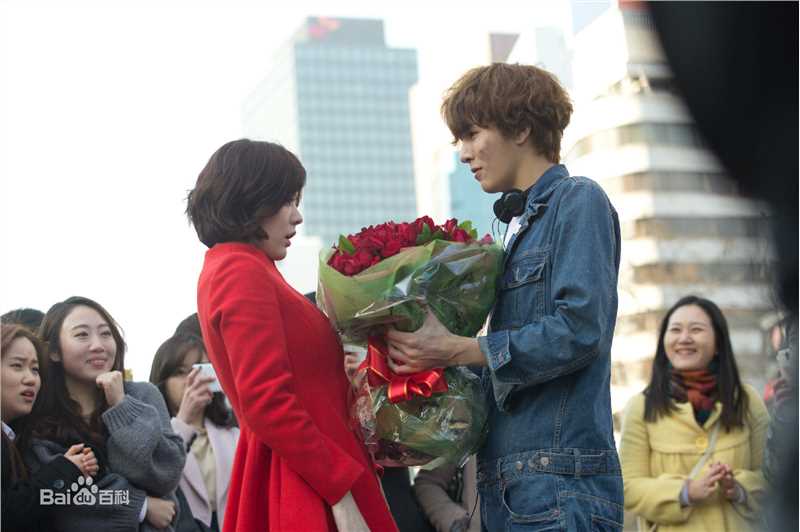 鲁敏宇(ノ·ミヌ、NoMinWoo、Nominue)在2015《我的遗憾男友》尹泰云中的