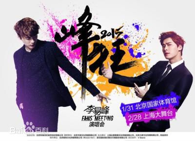 李易峰(Yifeng Li)峰狂2015演唱会图册