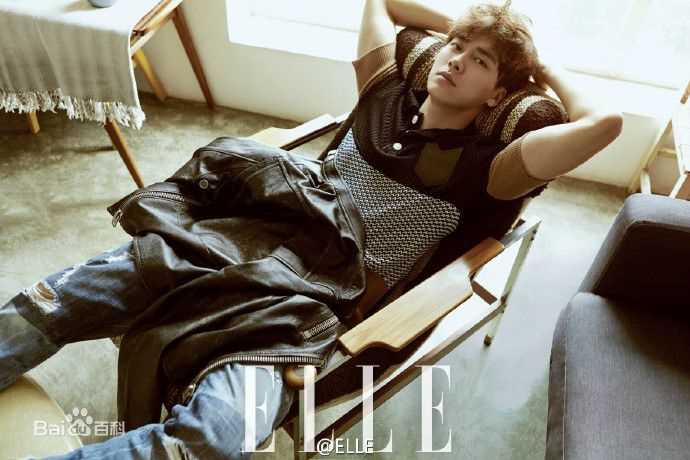 李易峰(Yifeng Li)在《ELLE》中的