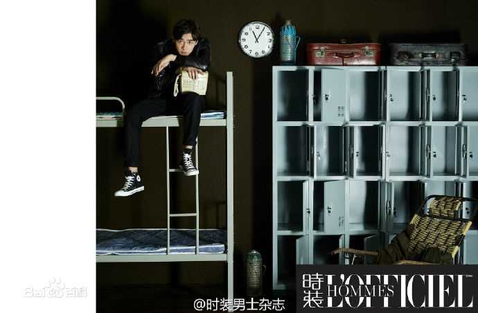 李易峰(Yifeng Li)在《时装男士L‘OFFICIEL HOMMES》中的