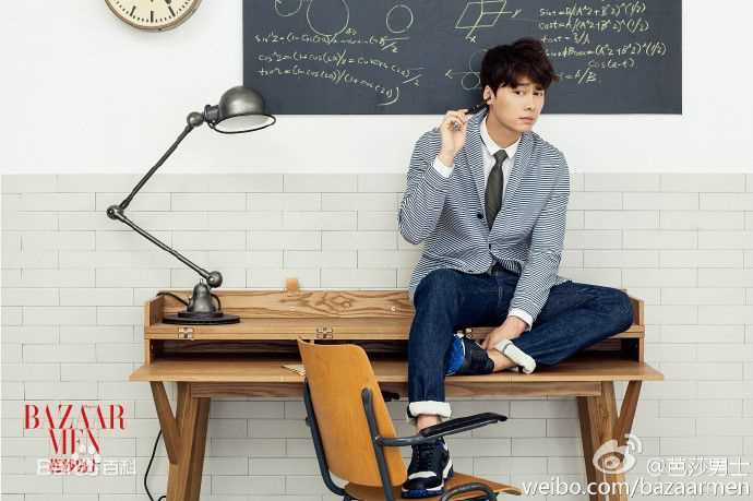 最新李易峰(Yifeng Li)在《芭莎男士》中的壁纸