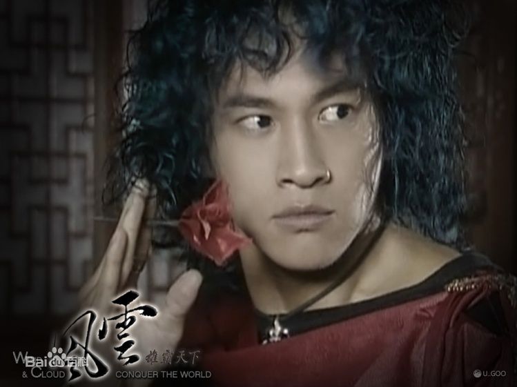 何润东(Peter Ho)2001年《风云之雄霸天下》剧照