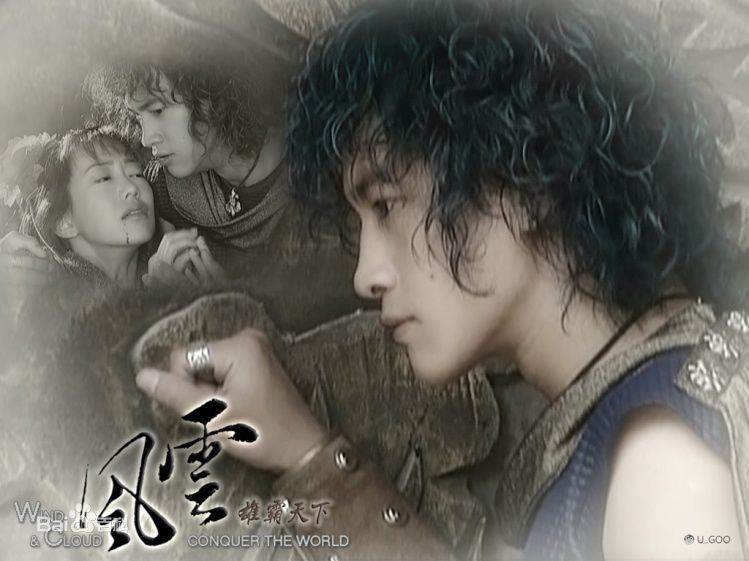 何润东(Peter Ho)2001年《风云之雄霸天下》剧照