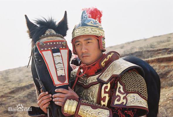 胡军(Hu Jun)饰演的项羽前后照片