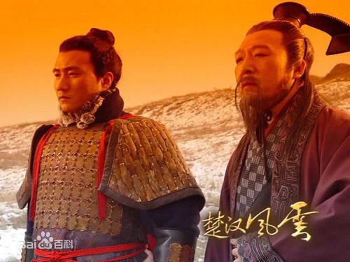 胡军(Hu Jun)饰演的项羽前后照片