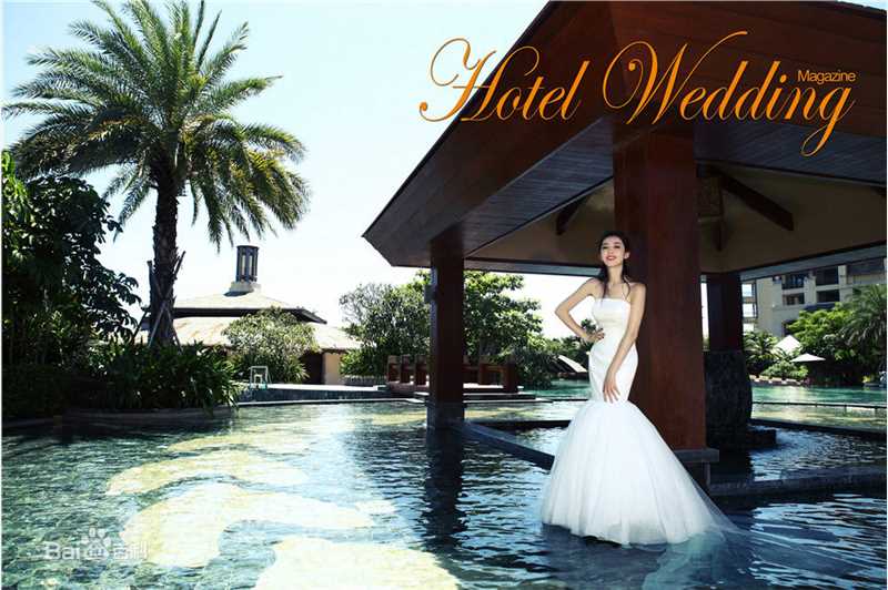 蒋梦婕高清《酒店婚礼》杂志图集