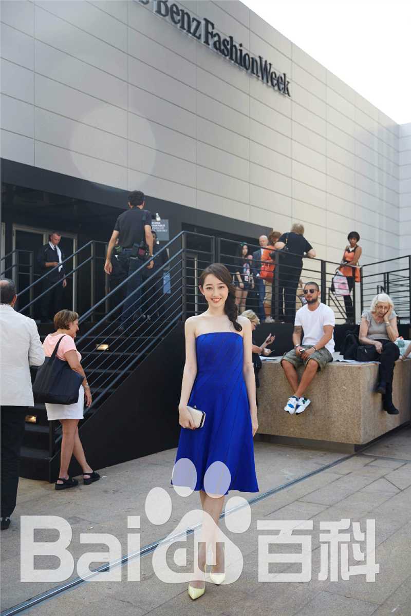 蒋梦婕2014纽约时装周照片生活照相册