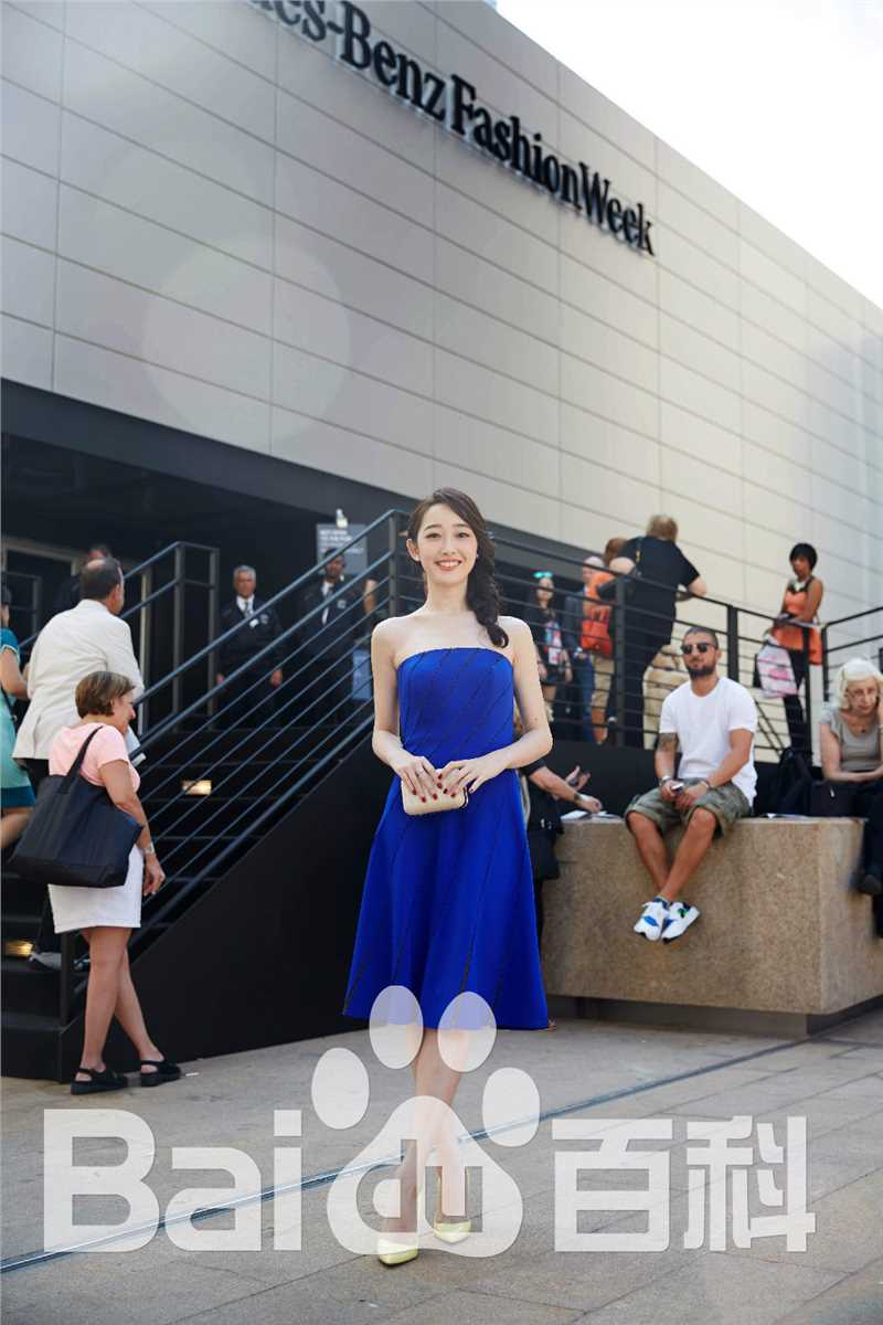 蒋梦婕2014纽约时装周照片生活照相册