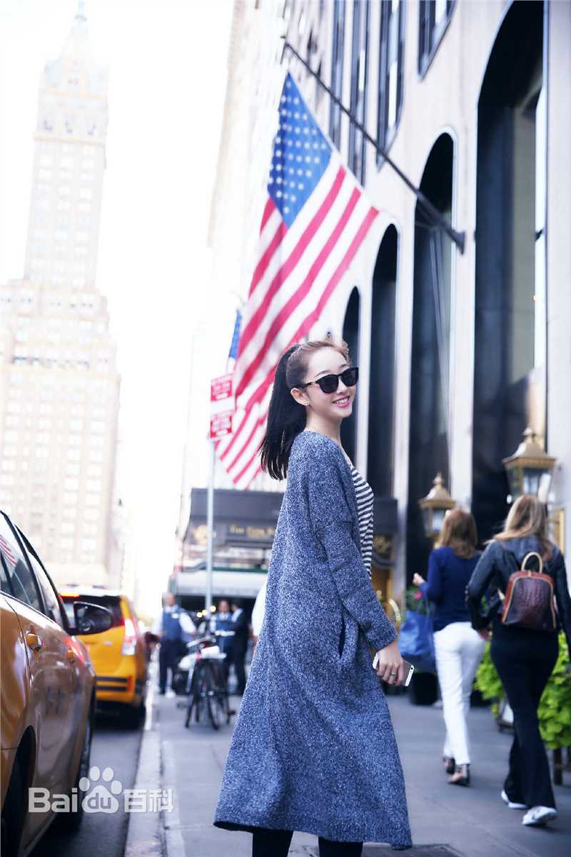 蒋梦婕2014纽约时装周照片生活照相册