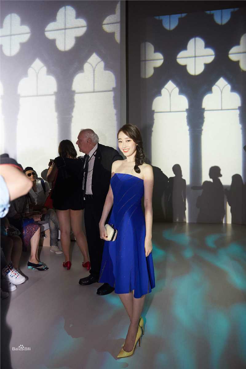 蒋梦婕2014纽约时装周照片生活照相册