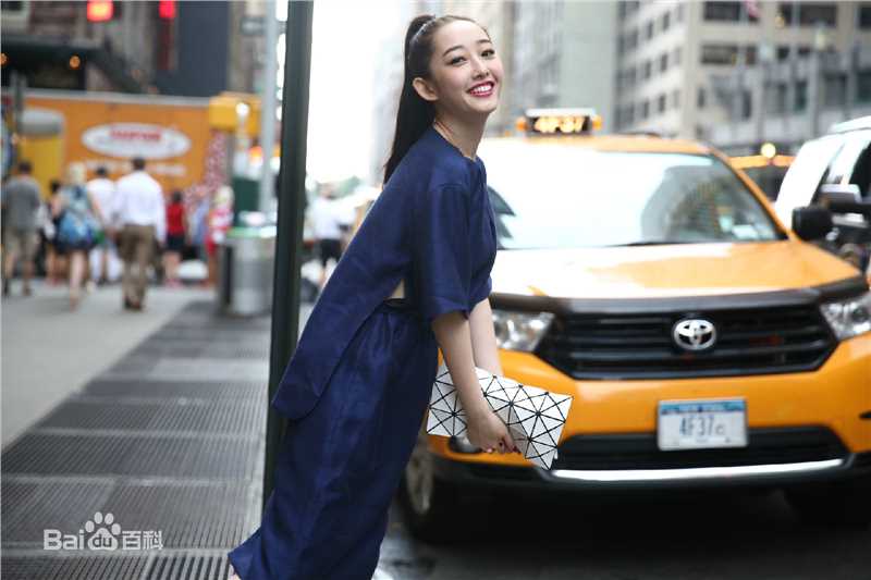 蒋梦婕2014纽约时装周照片生活照相册