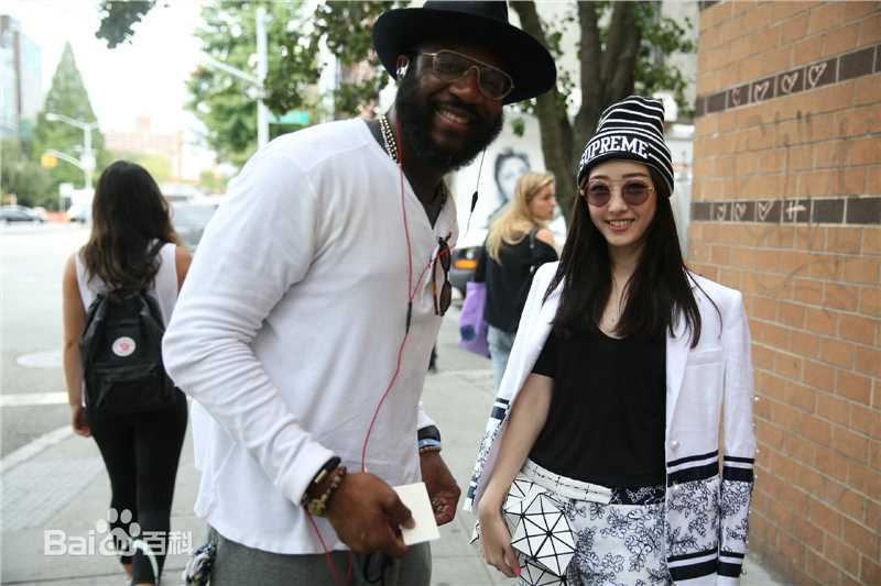 蒋梦婕2014纽约时装周照片生活照相册