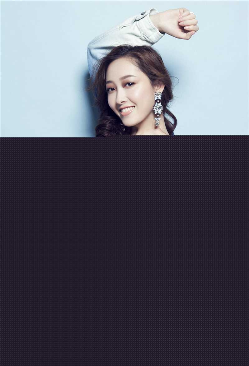 蒋梦婕平面时尚图素颜照壁纸
