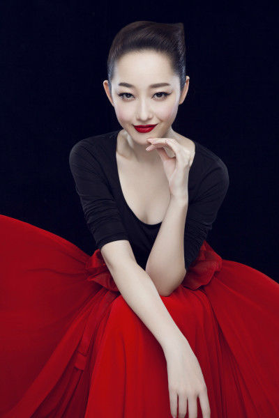 蒋梦婕平面时尚图前后照片