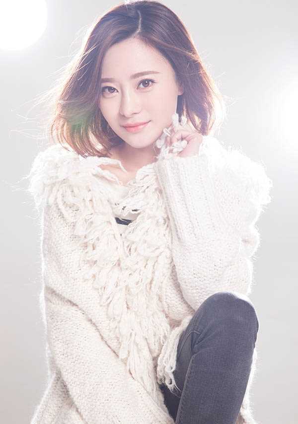 精选王汀冬季时尚尽显纯净甜美图册