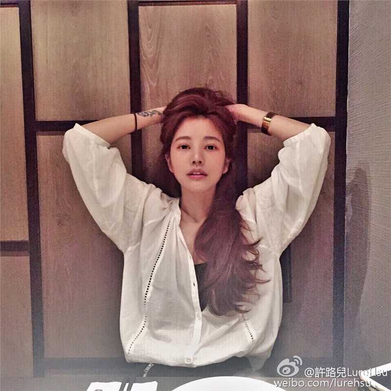 高清混血美女许路儿高清时尚大片图集