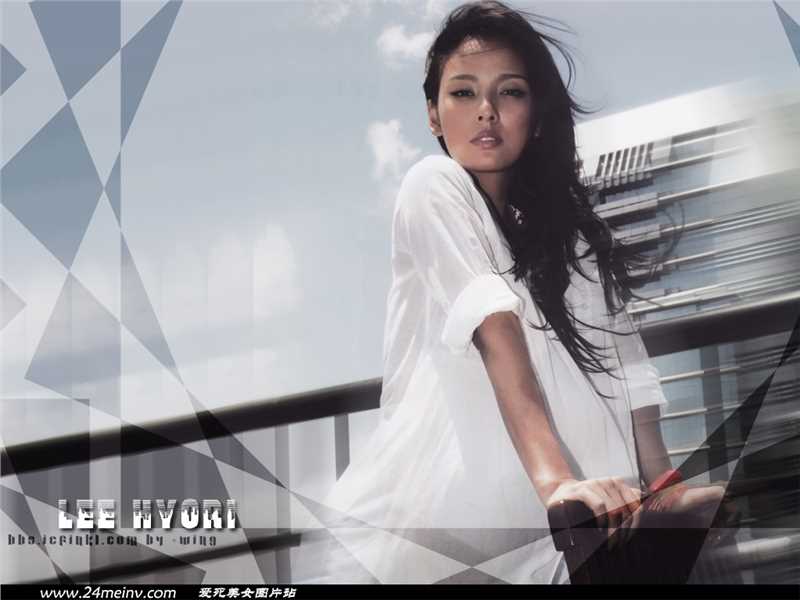 特别专辑韩国女明星李孝利时尚街拍大片图片