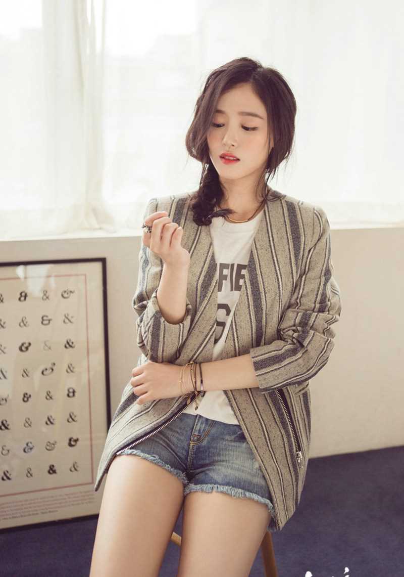 特别专辑时尚热裤mm姜汉娜室内高清