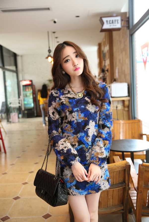 优质杭州时尚美女街头迷人图片