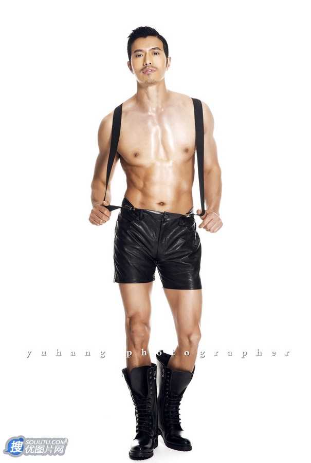 精选肌肉型男李sir时尚大片图册