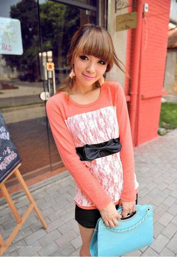 最全漂亮女生蕾丝短裙时尚街拍照相册