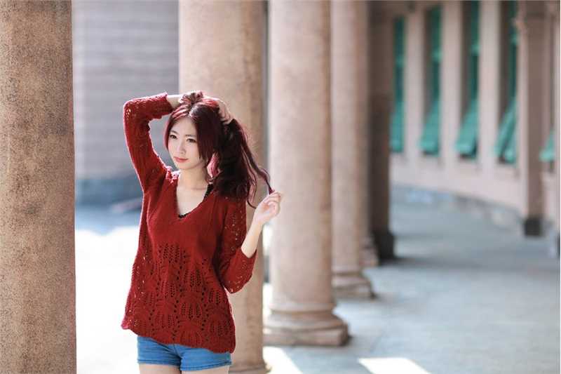 最全热裤美女艾薇时尚街拍照相册