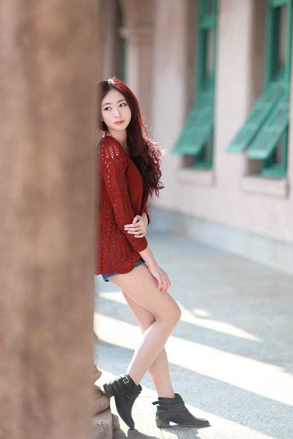 最全热裤美女艾薇时尚街拍照相册