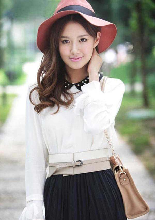 特别专辑时尚女人张子萱户外小清新写照图片