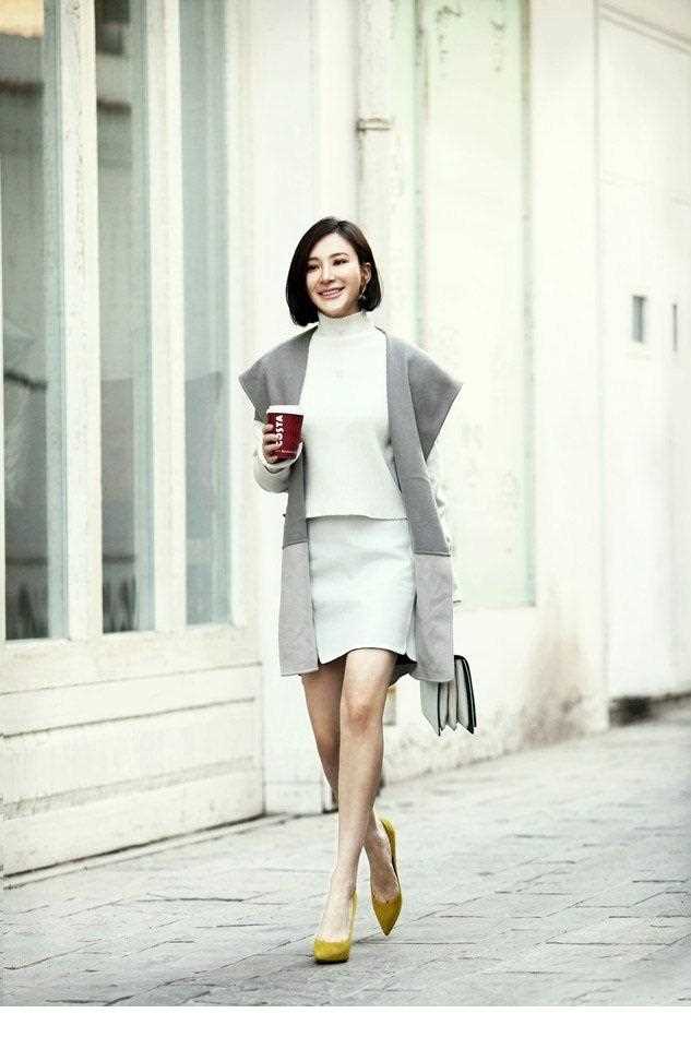 精选内地女演员熊乃瑾百变街拍大片图册