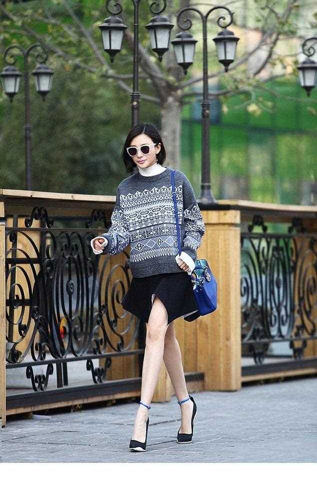 精选内地女演员熊乃瑾百变街拍大片图册