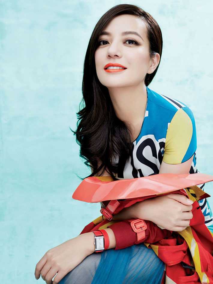 最新赵薇性感红唇时尚高清图集