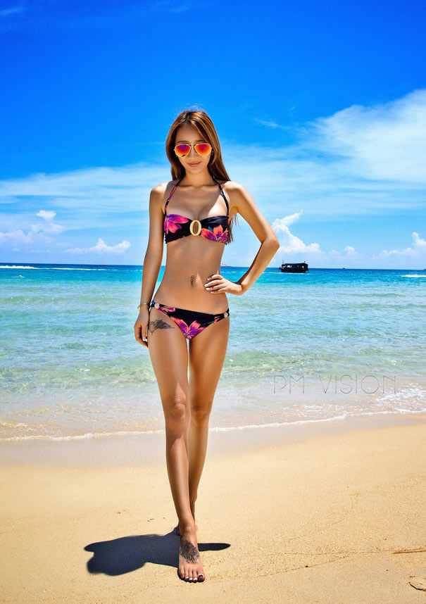 海边时尚比基尼性感大片