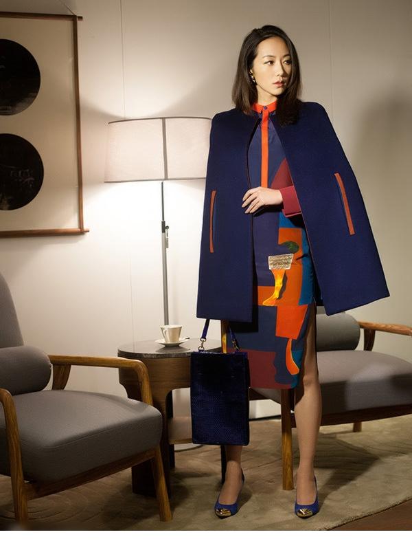 精选韩雪时尚街拍尽显气质女人范图册