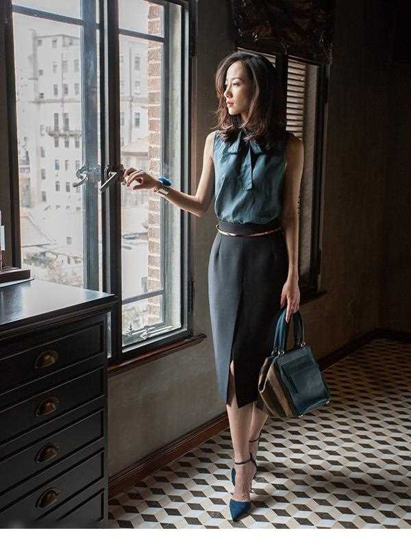 精选韩雪时尚街拍尽显气质女人范图册